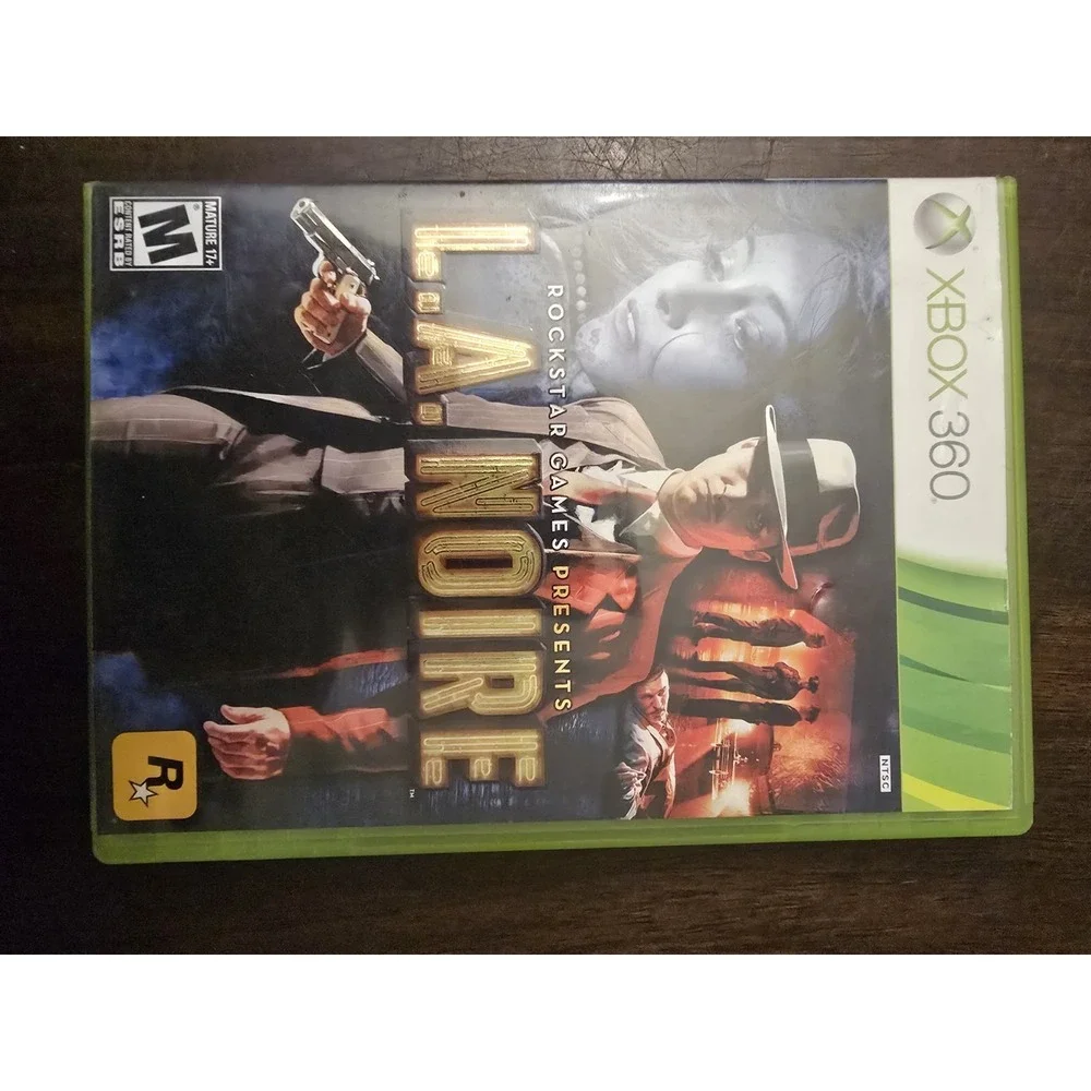 L.A. Noire Microsoft Xbox 360‎ Video Game Complete , Three Disc Set
